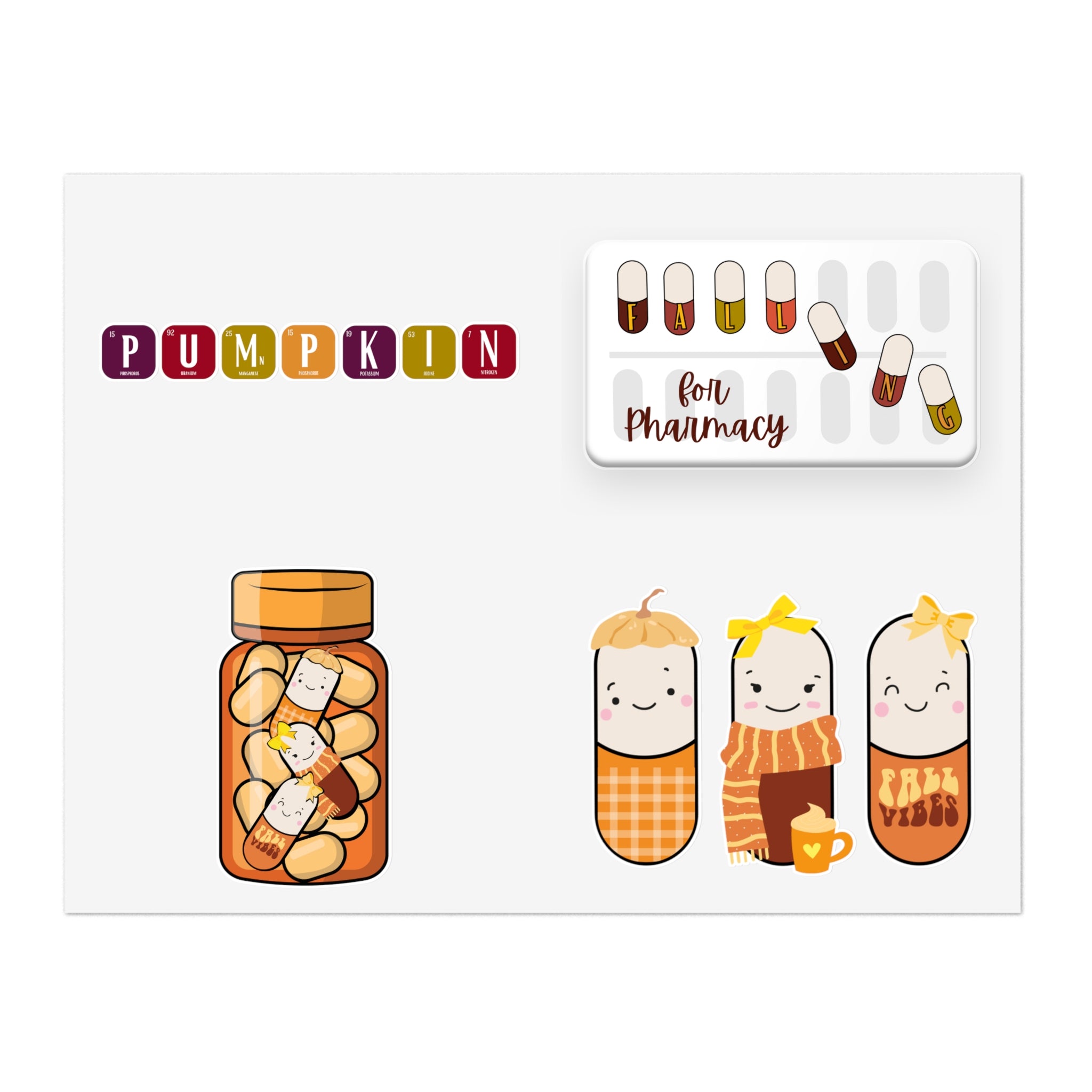 Fall Collection Sticker Pack