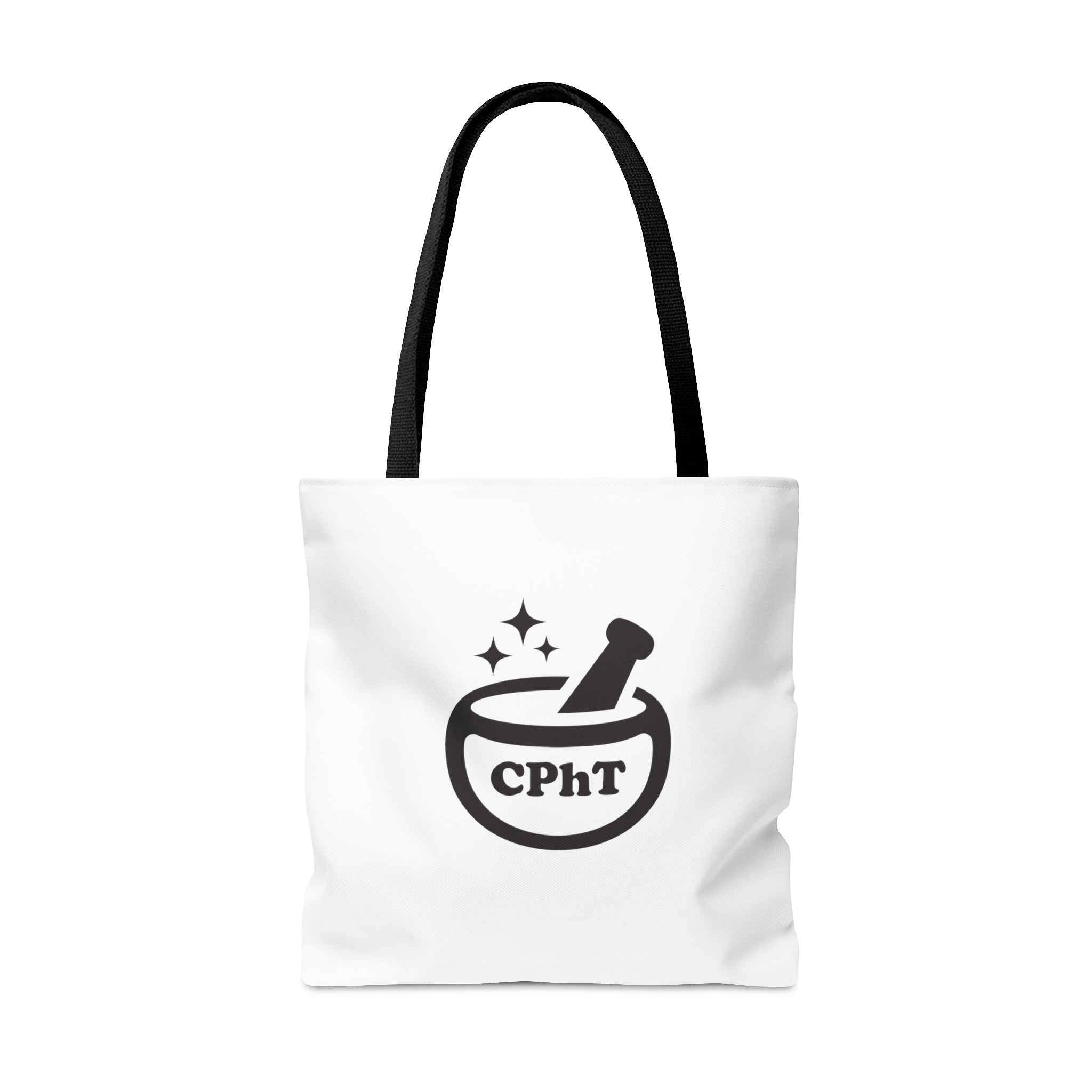 CPhT Mortar & Pestle Tote Bag- White