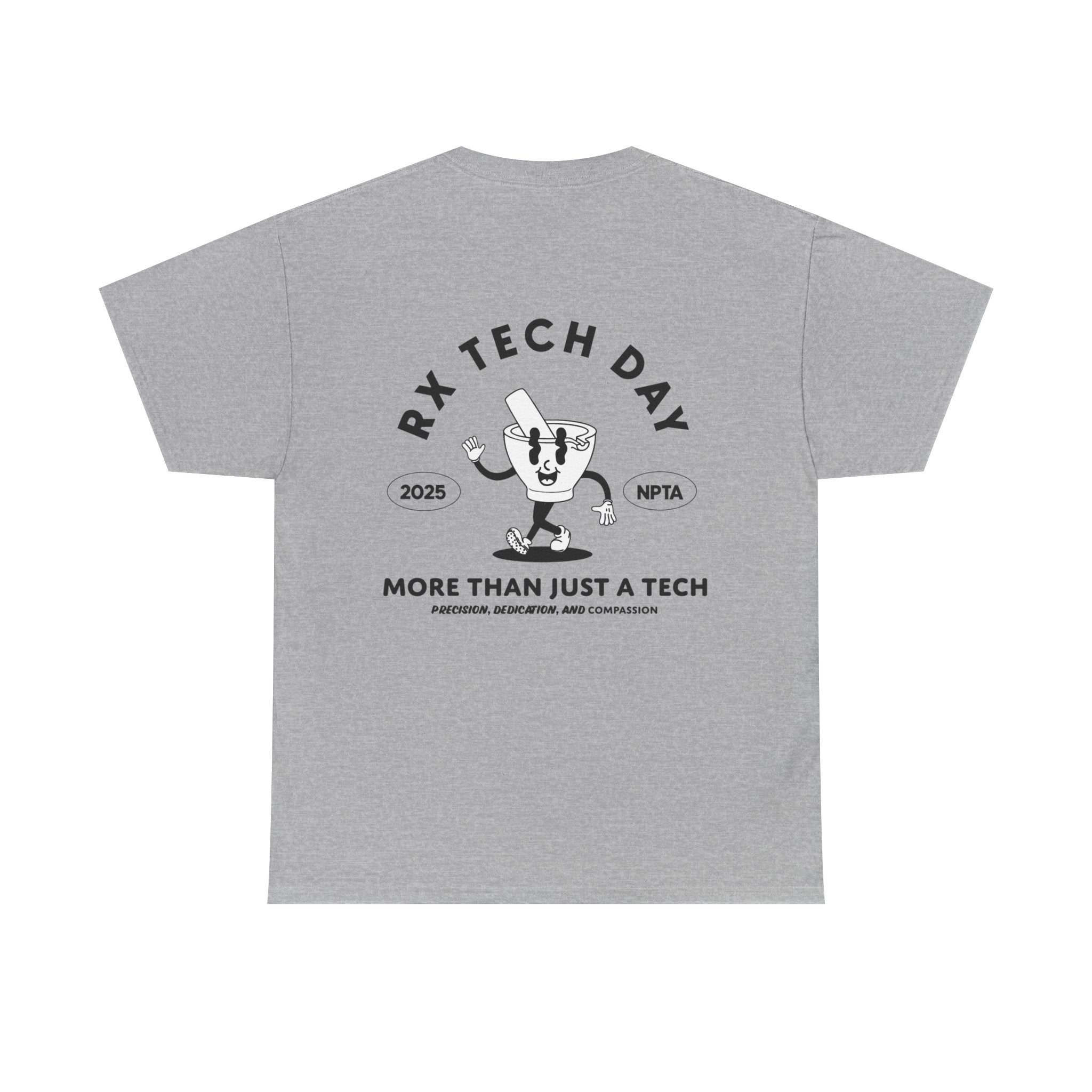 World Rx Tech Day 2025 Mortar and Pestle Mascot Shirt V2