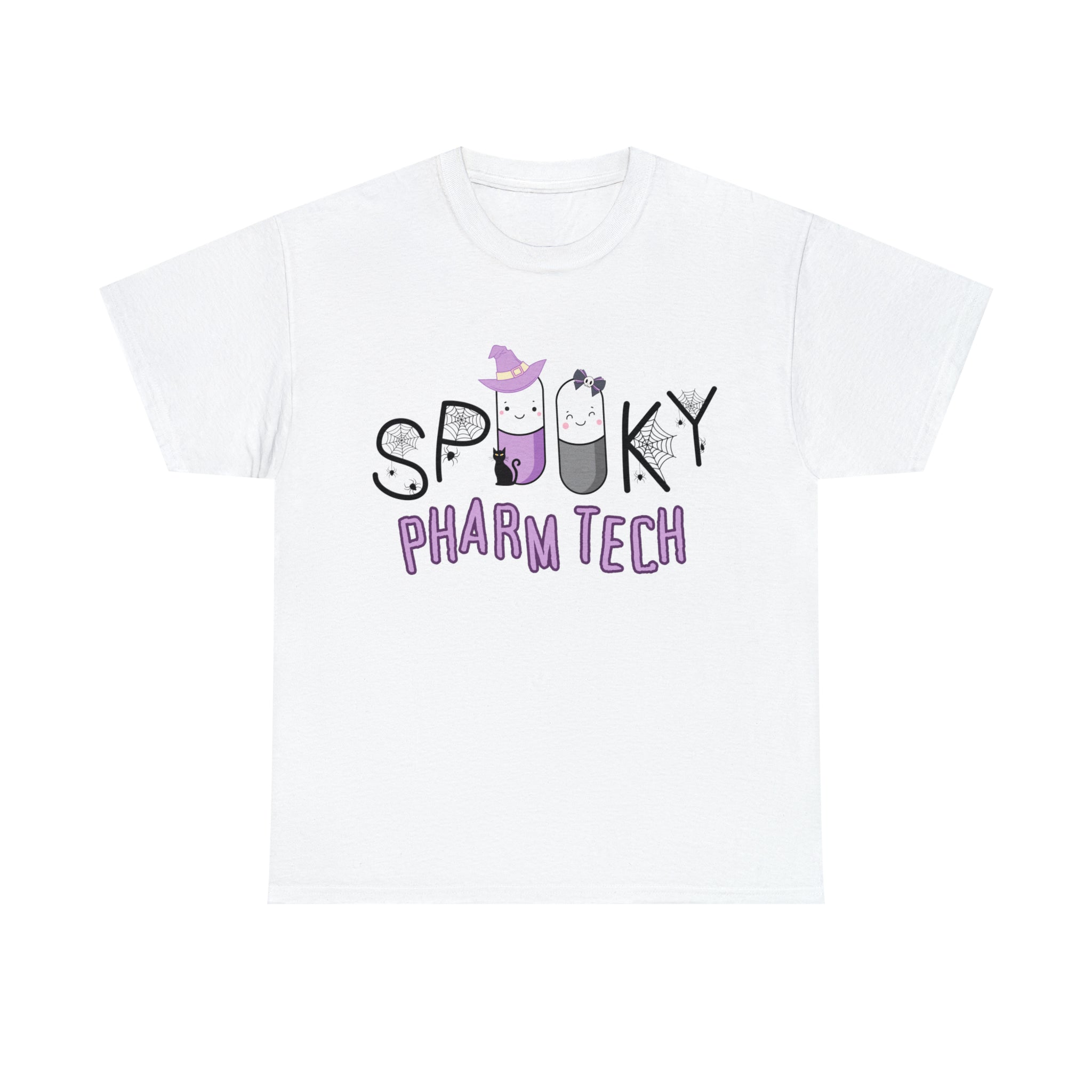 Spooky Pharm Tech "Spider Webs" T-Shirt