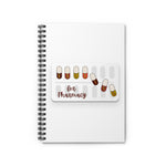 Falling for Pharmacy Notebook- White