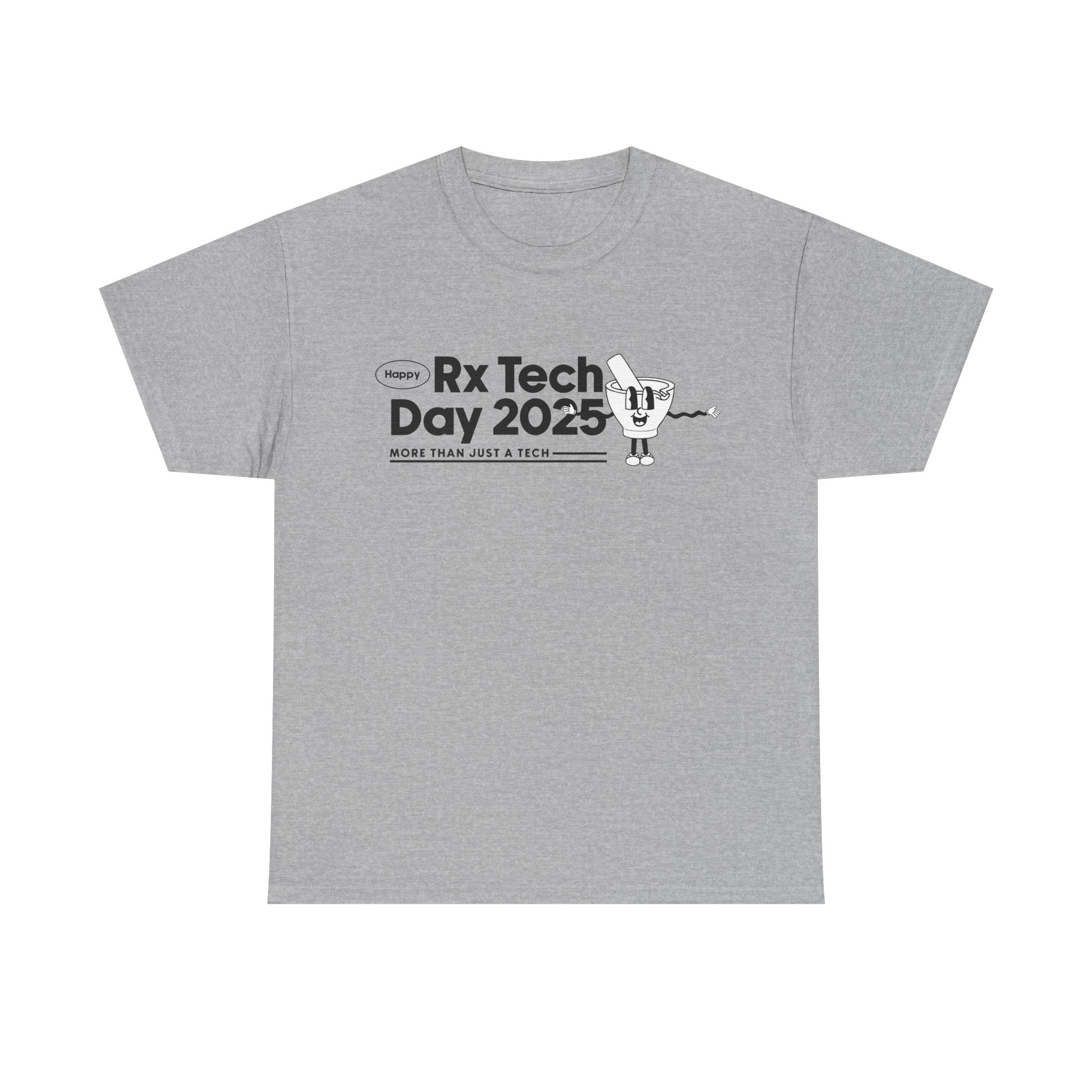 World Rx Tech Day 2025 Mortar and Pestle Mascot Shirt V2