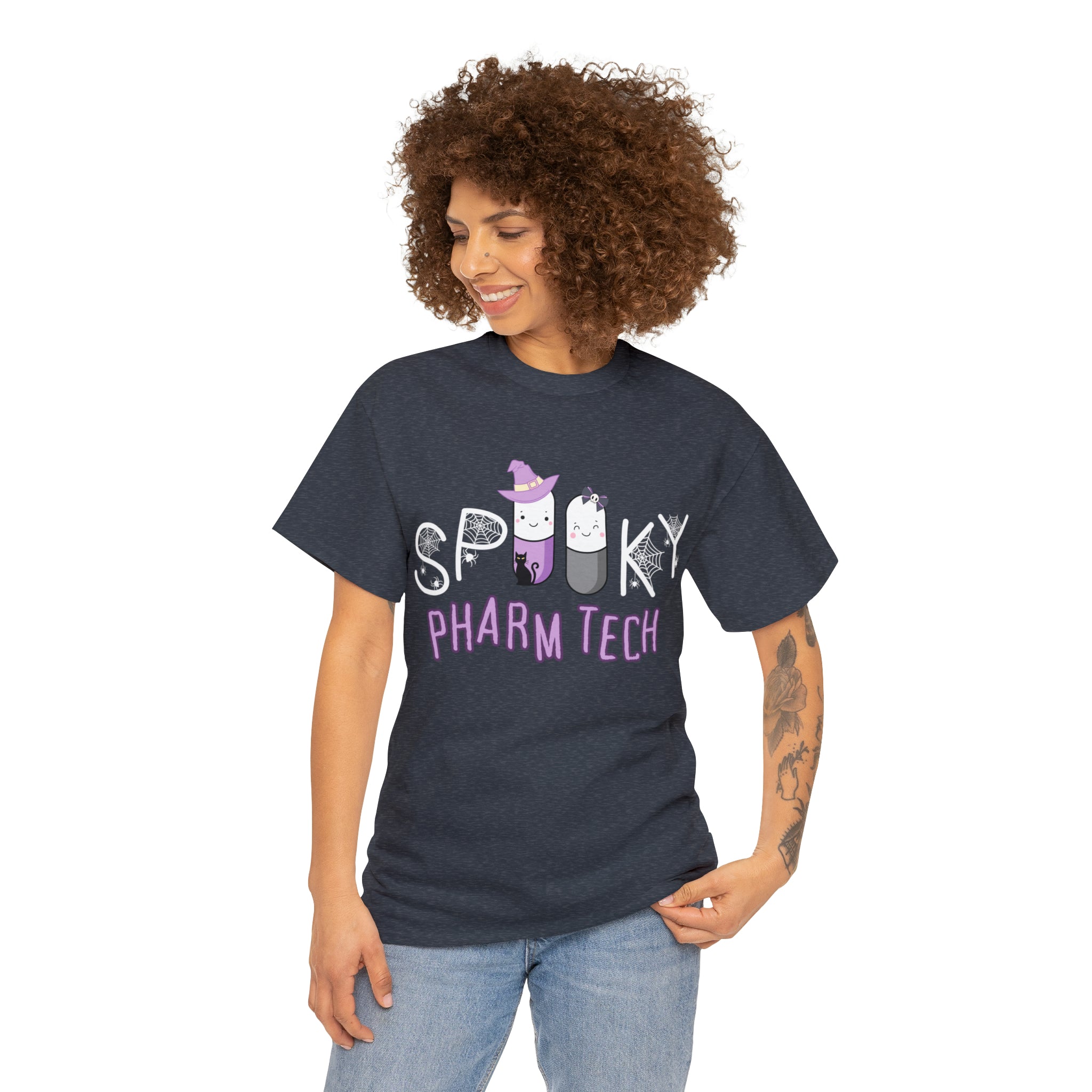 Spooky Pharm Tech "Spider Webs" T-Shirt
