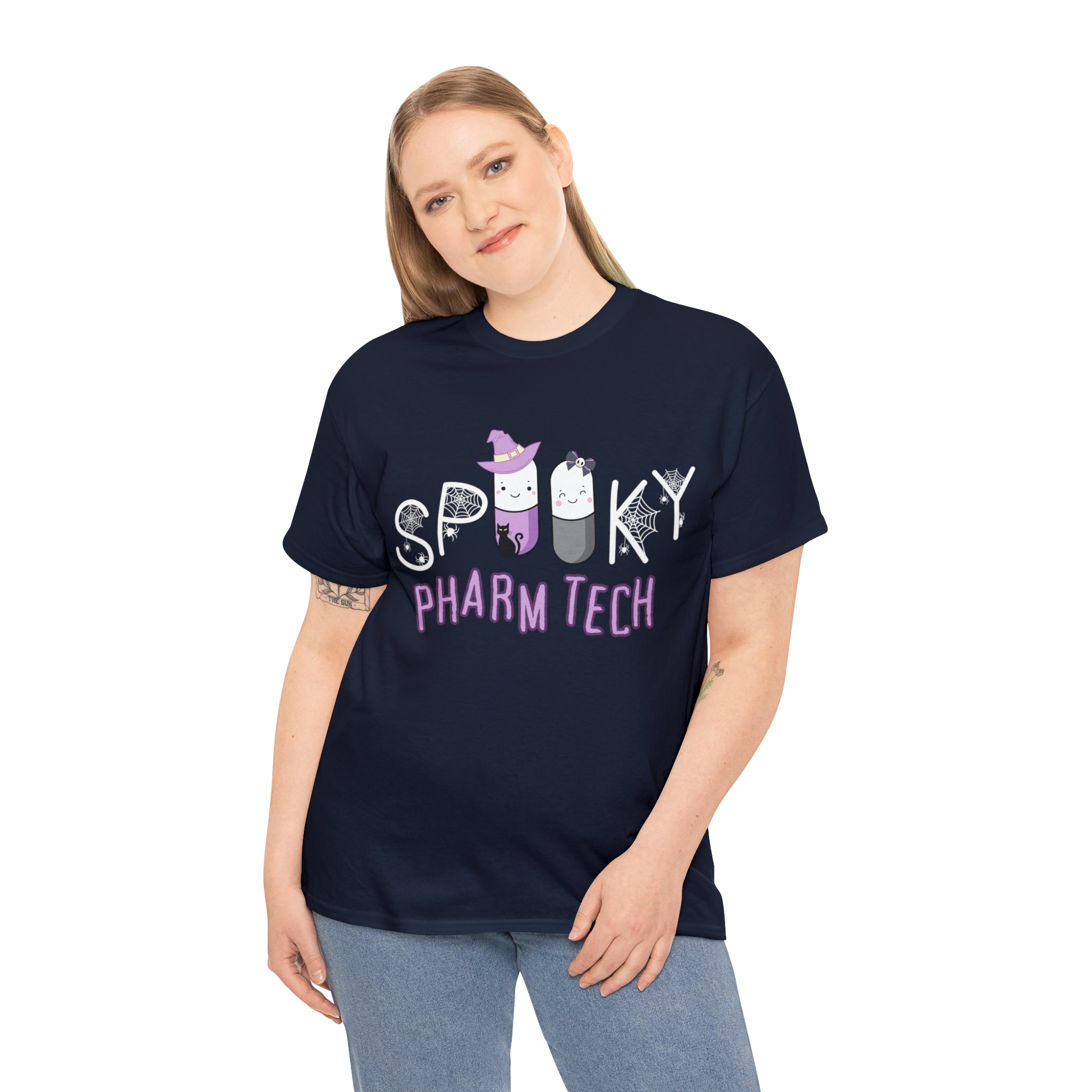 Spooky Pharm Tech "Spider Webs" T-Shirt