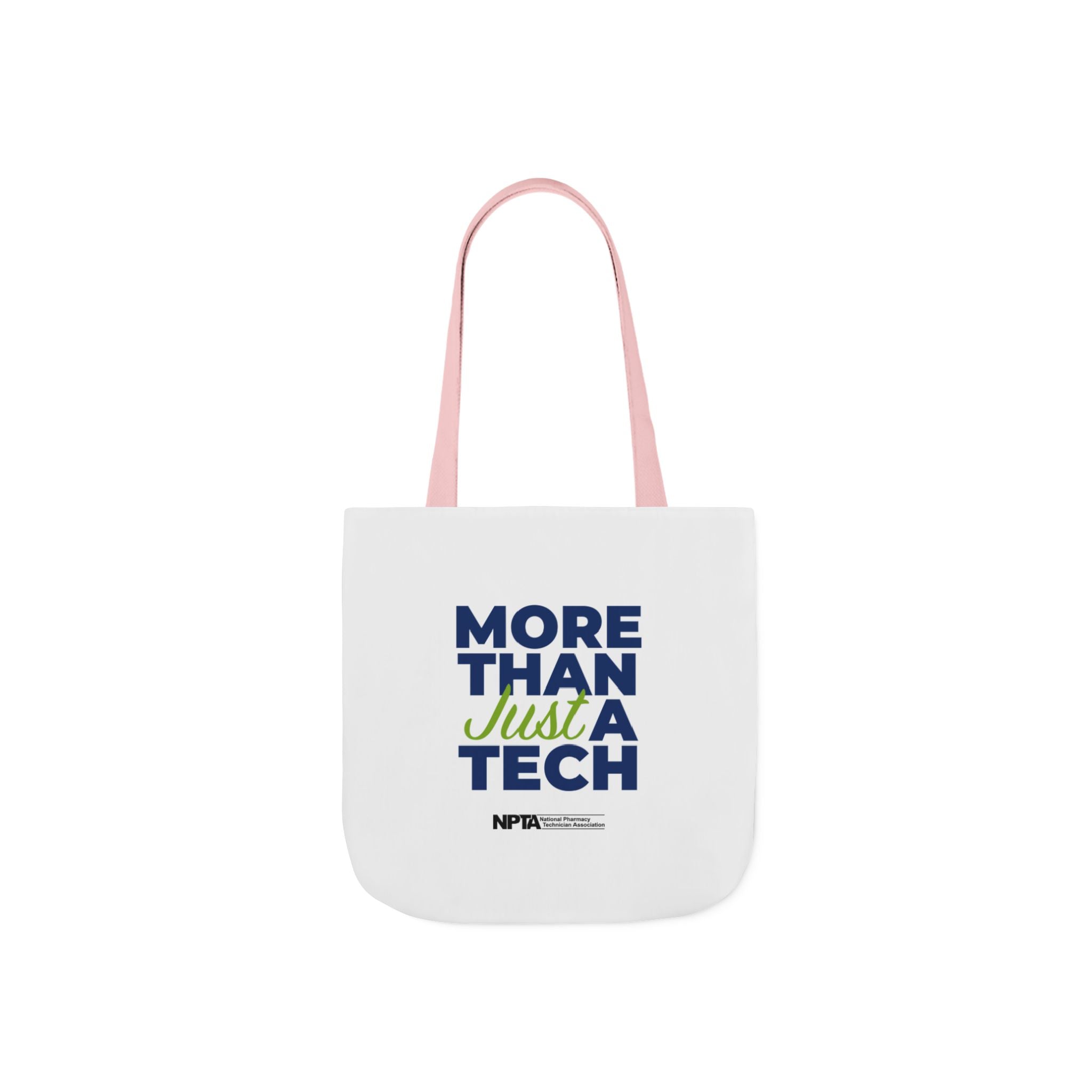 RxTech Day 2025 "More Than Just A Tech" (White) - Polyester Canvas Tote Bag