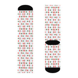 Pharmacy Pill Ornaments - Socks (White)