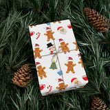 Rx Gingerbreads - Gift Wrap Papers (White)