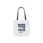 RxTech Day 2025 "More Than Just A Tech" (White) - Polyester Canvas Tote Bag