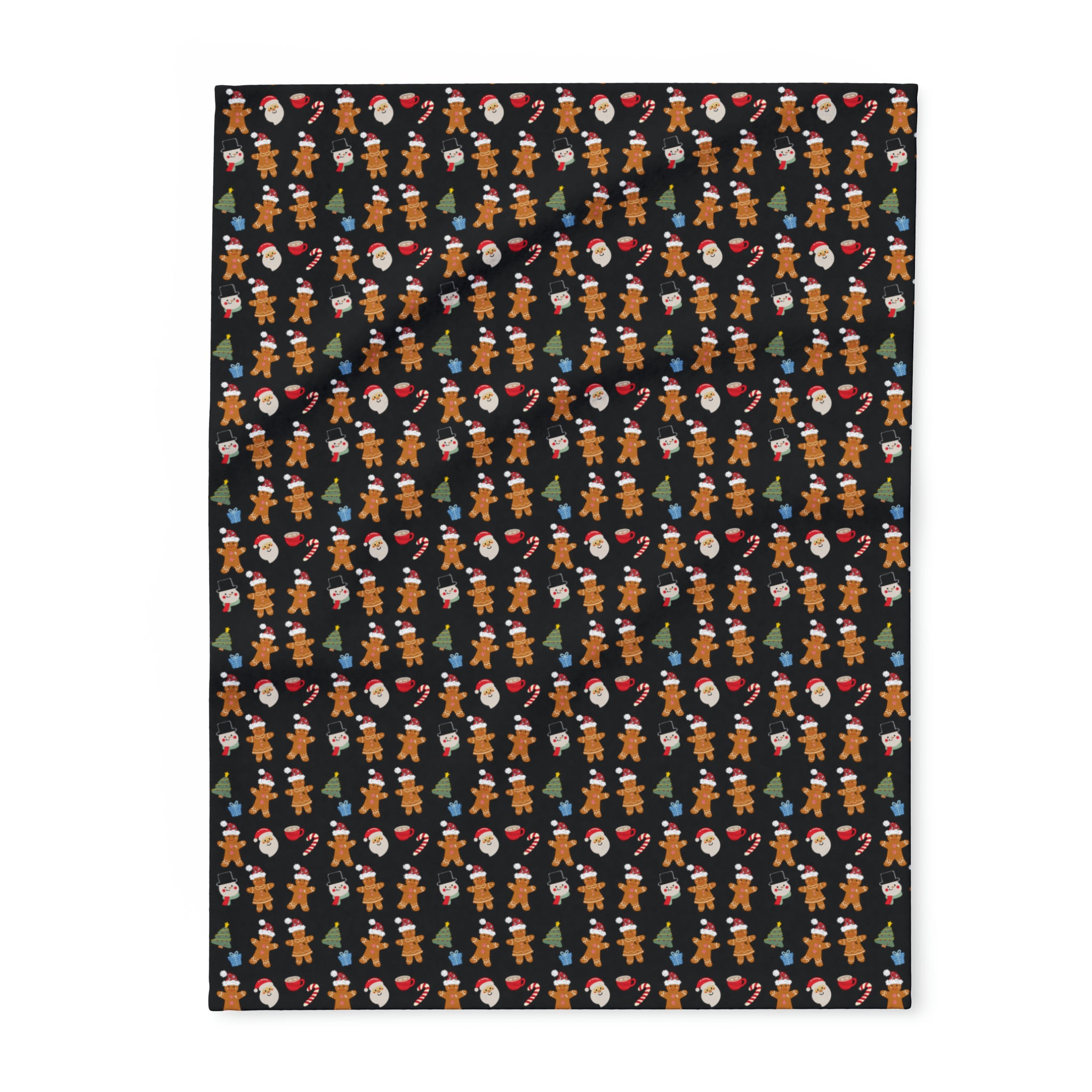 Rx Gingerbreads - Arctic Fleece Blanket (Black)