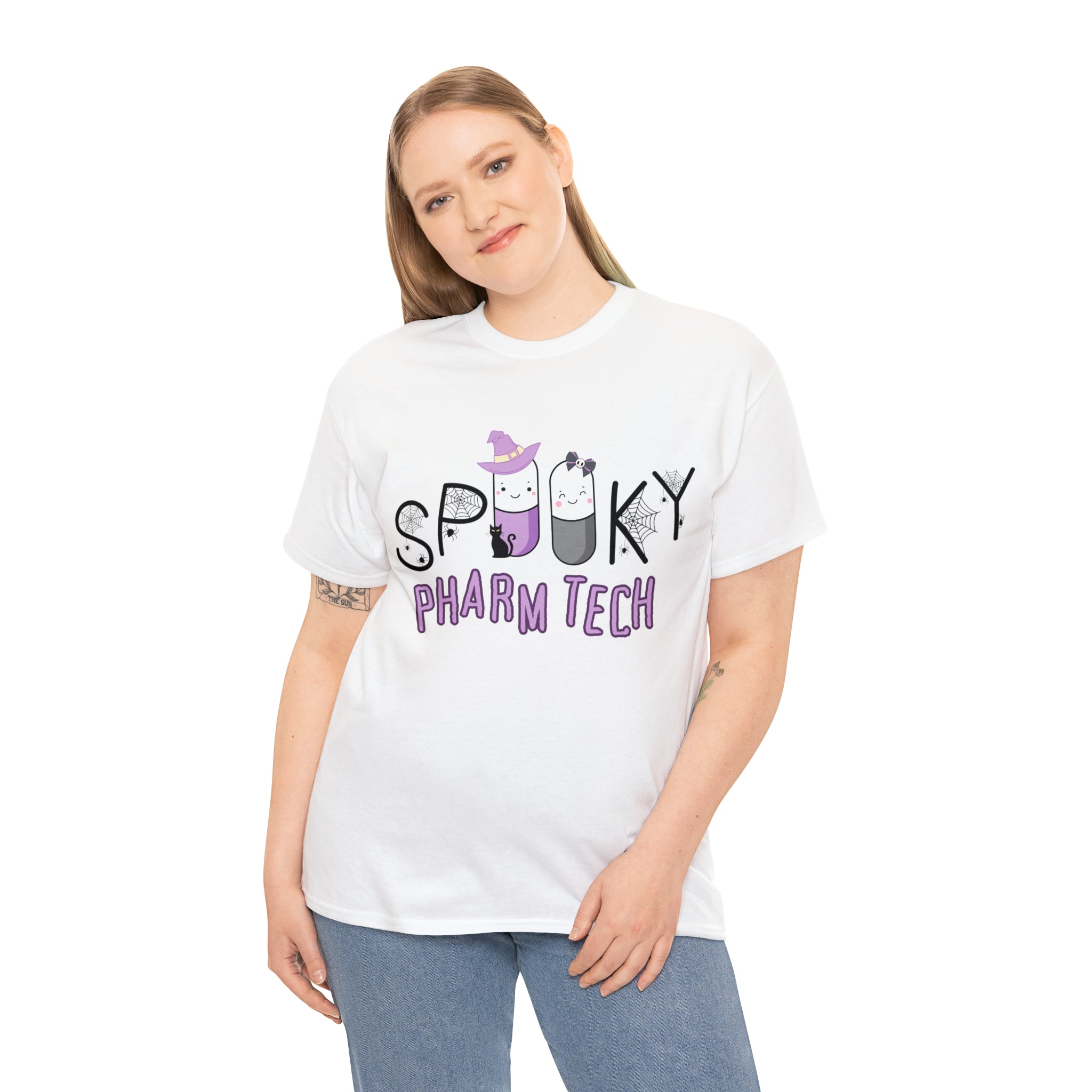 Spooky Pharm Tech "Spider Webs" T-Shirt