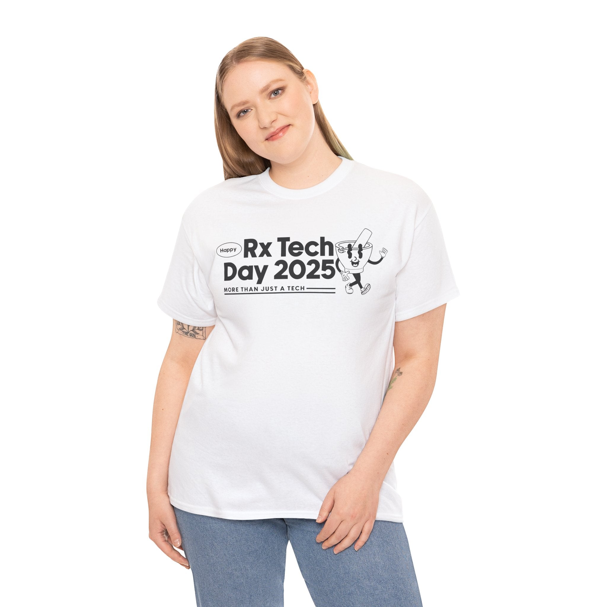 World Rx Tech Day 2025 Mortar and Pestle Mascot Shirt V3