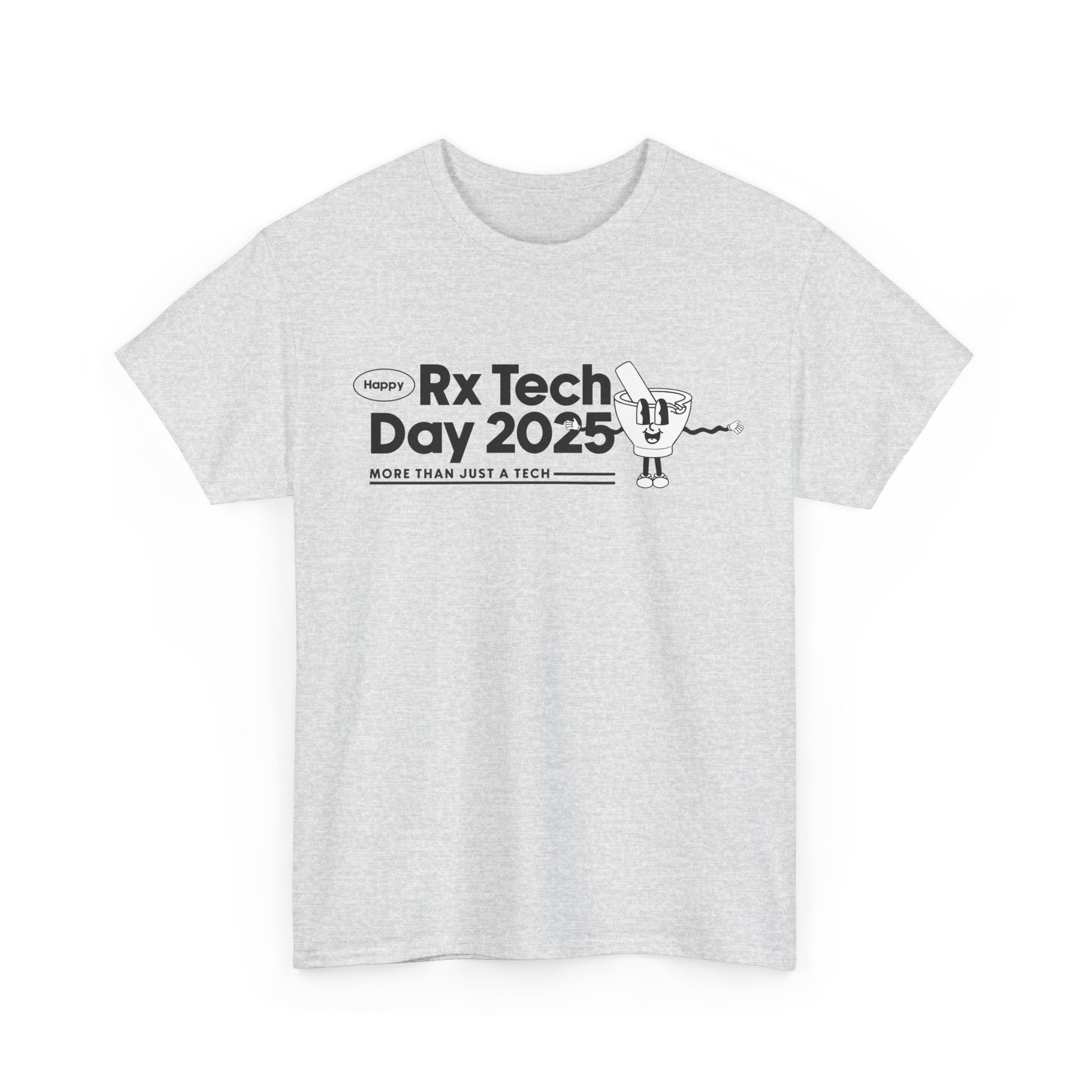 World Rx Tech Day 2025 Mortar and Pestle Mascot Shirt V2