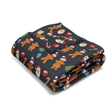 Rx Gingerbreads - Arctic Fleece Blanket (Black)