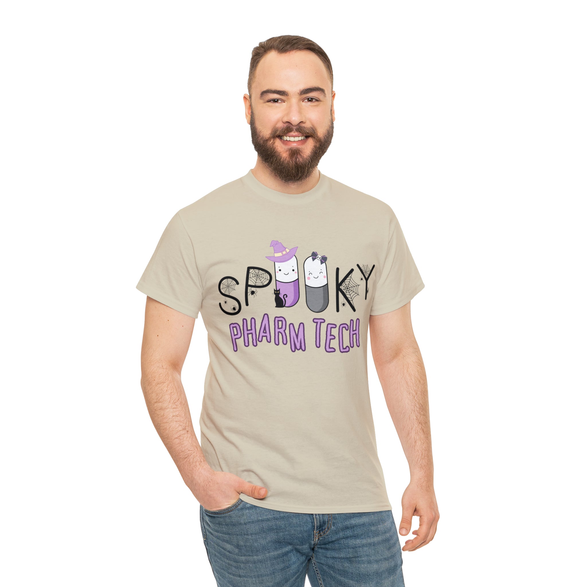 Spooky Pharm Tech "Spider Webs" T-Shirt