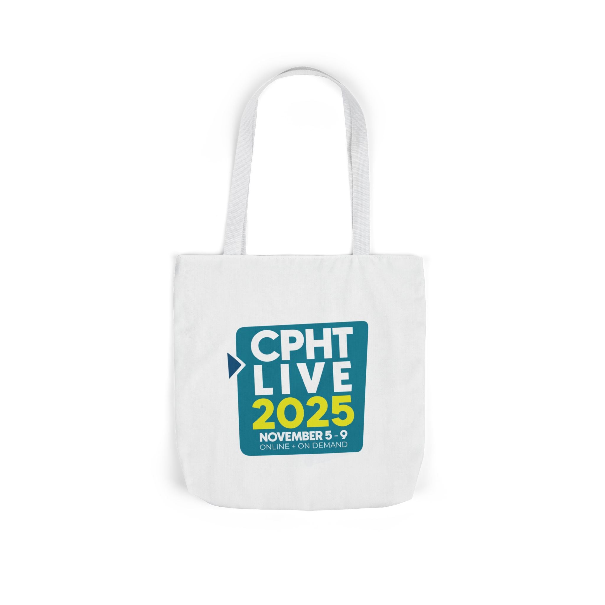 CPhT Live 2025 - Polyester Canvas Tote Bag