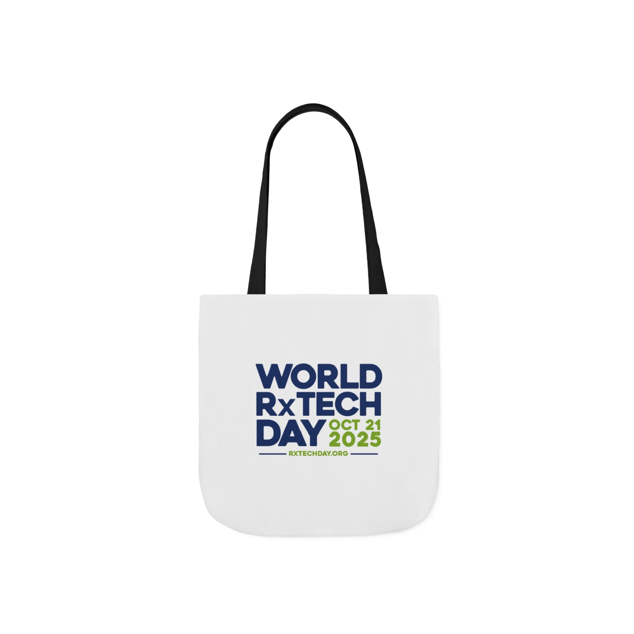 RxTech Day 2025 "More Than Just A Tech" (White) - Polyester Canvas Tote Bag