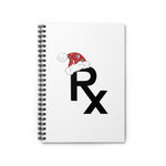 Rx Santa Hat - Notebook (White)