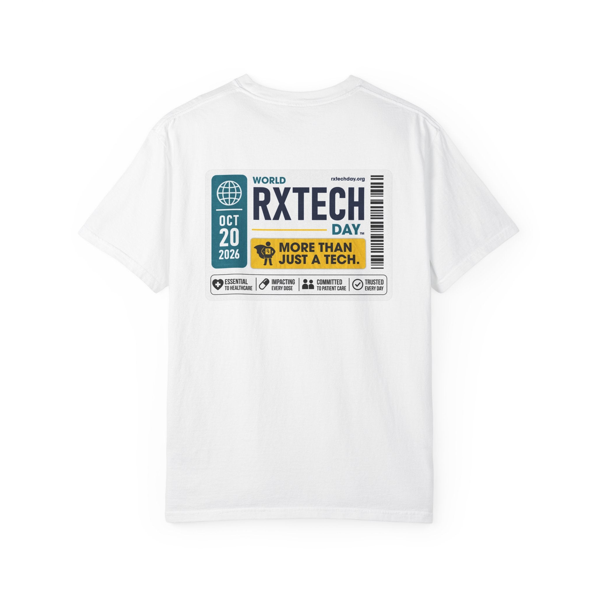 World RxTech Day 2026 T-Shirt — “More Than Just a Tech” Pharmacy Technician Tee