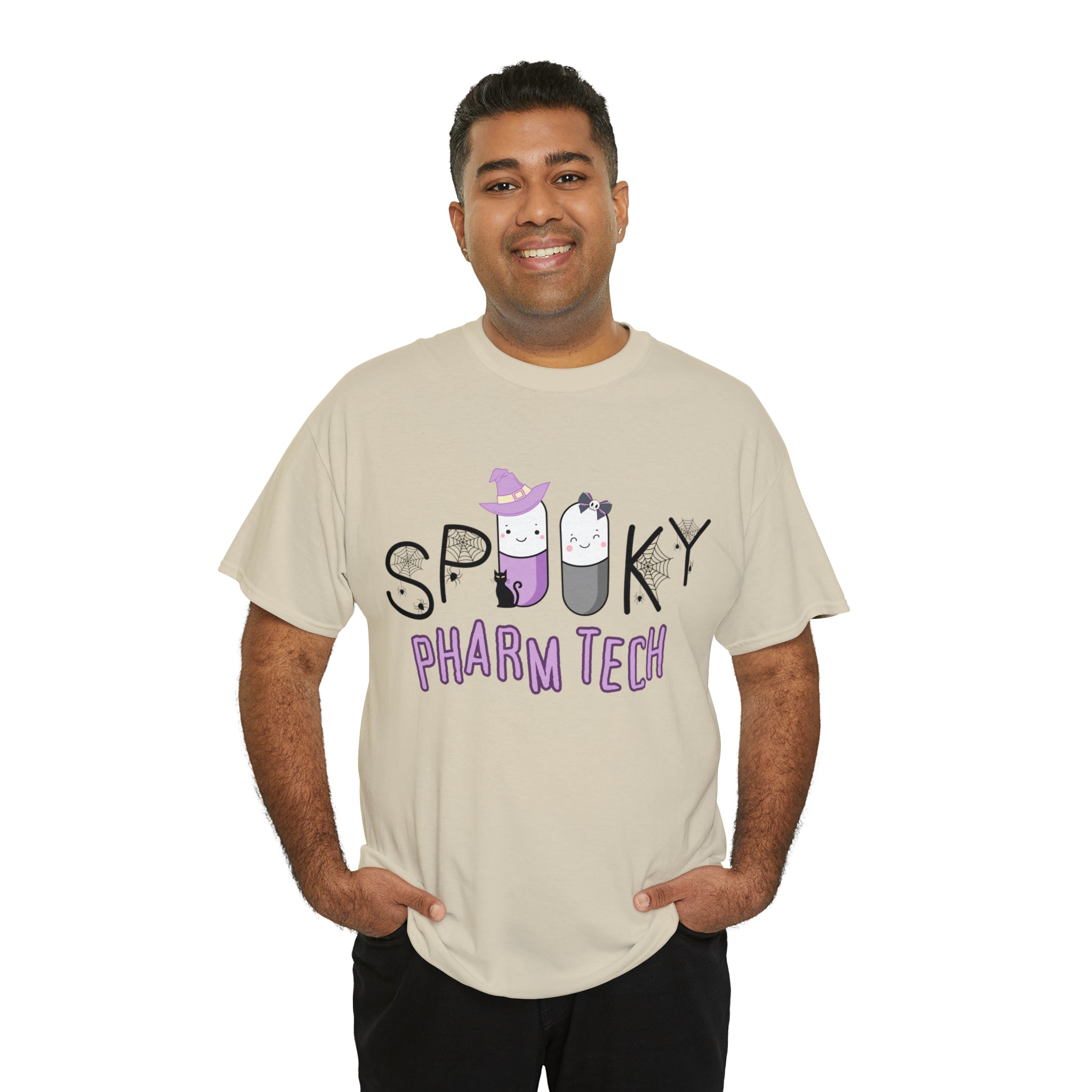 Spooky Pharm Tech "Spider Webs" T-Shirt
