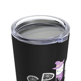 Spooky Pharm Tech "Spider Webs" Tumbler 20oz- Black