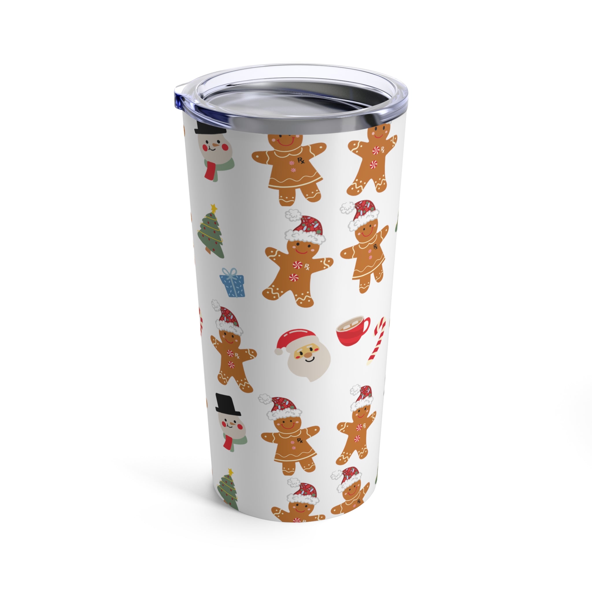 Rx Gingerbreads - Tumbler 20oz (White)