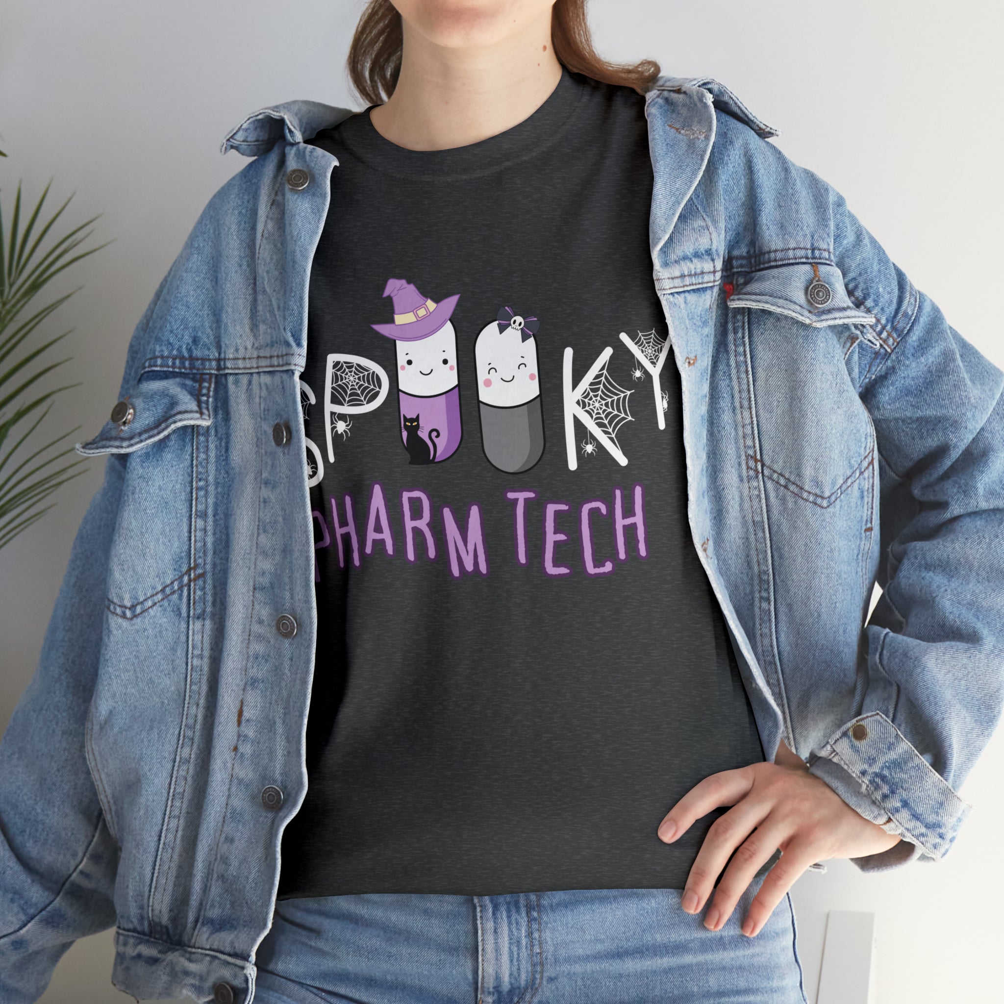 Spooky Pharm Tech "Spider Webs" T-Shirt
