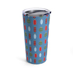 Pharmacy Pill Ornaments - Tumbler 20oz (Blue)