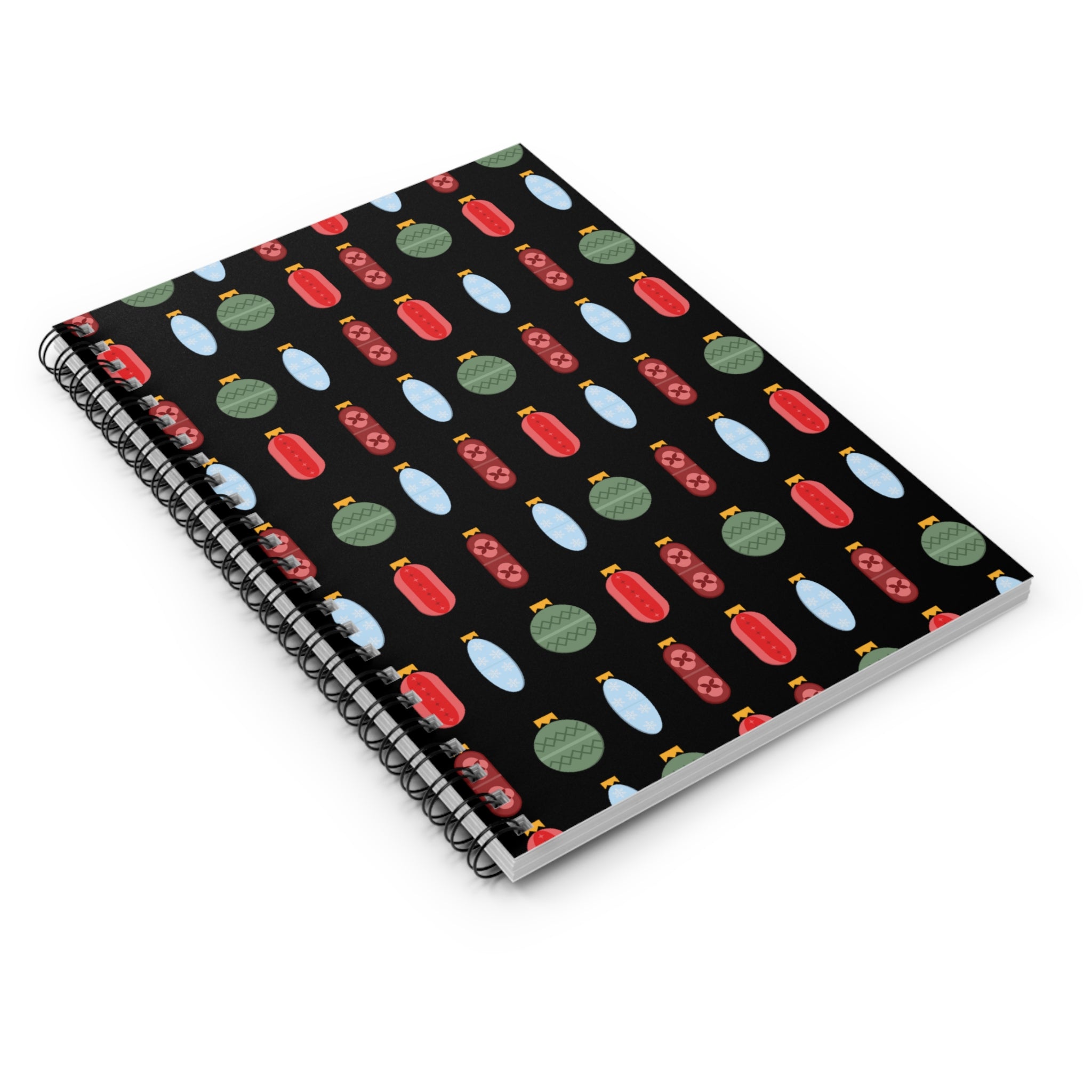 Pharmacy Pill Ornaments - Notebook (Black)