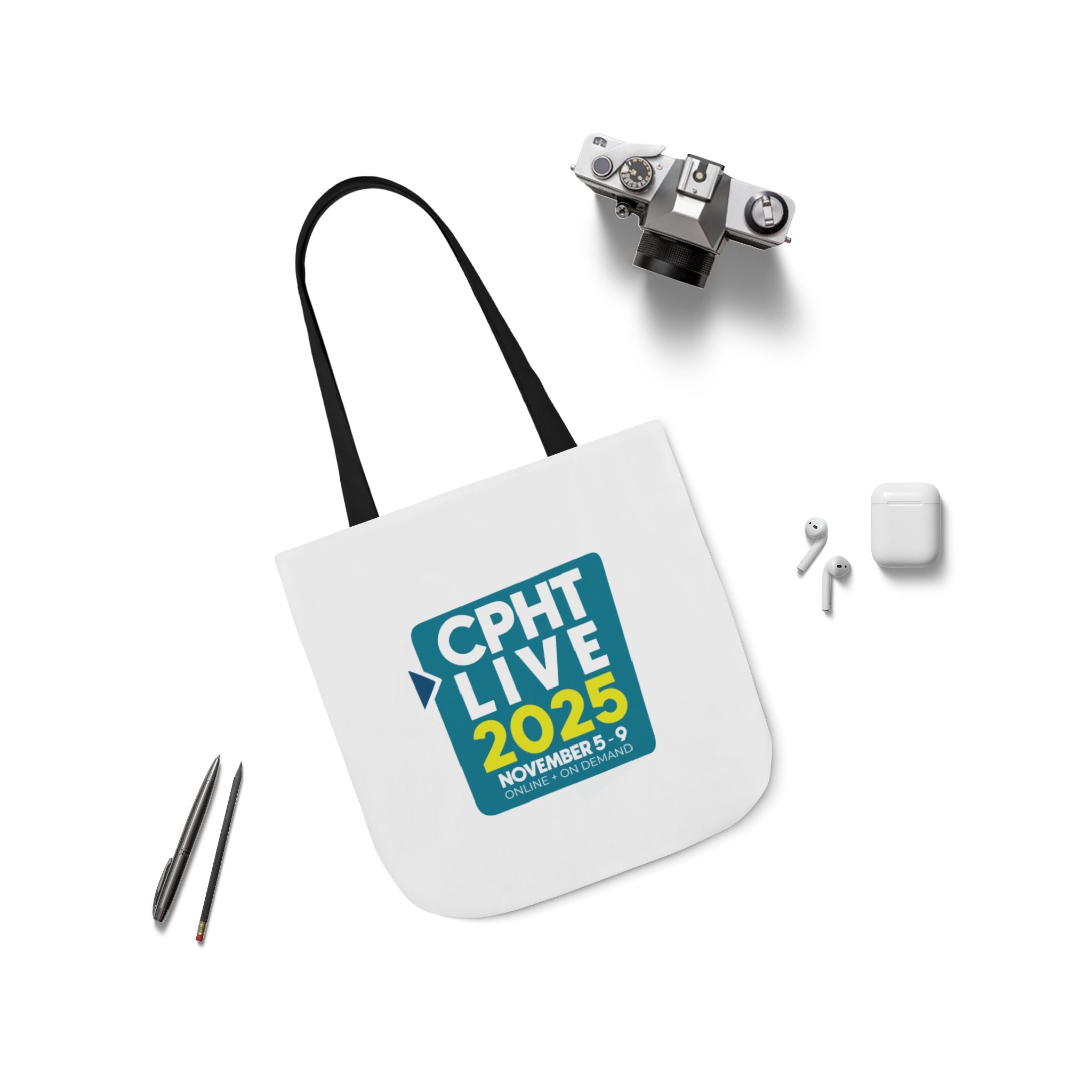 CPhT Live 2025 - Polyester Canvas Tote Bag
