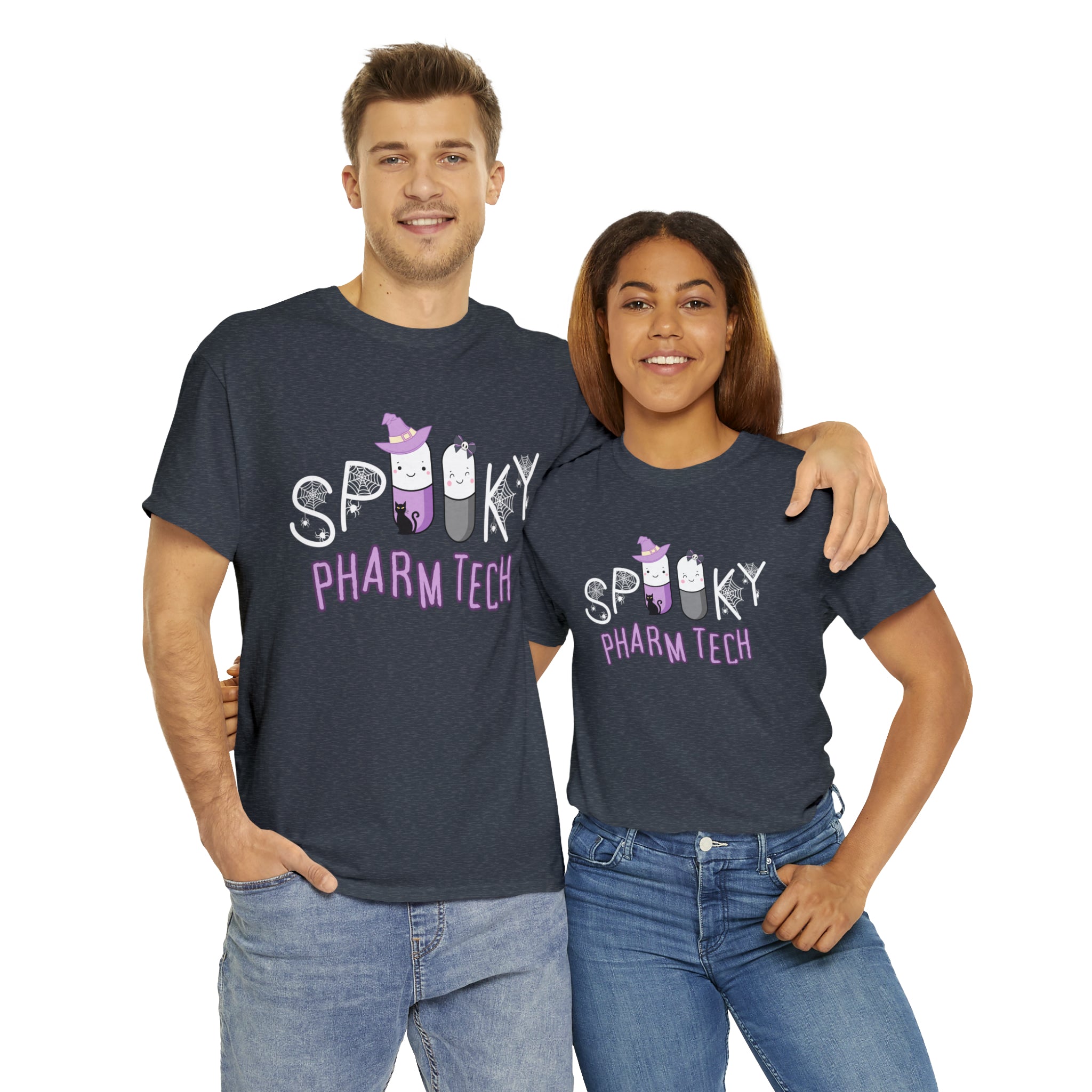 Spooky Pharm Tech "Spider Webs" T-Shirt