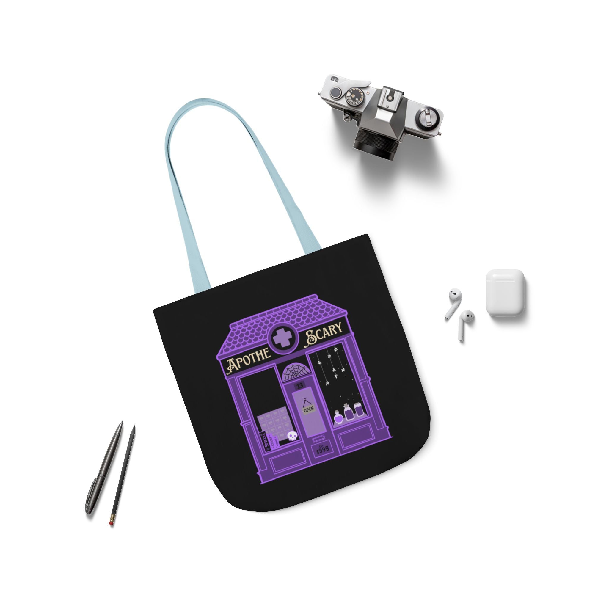 Halloween 2025 Apothescary - Polyester Canvas Tote Bag