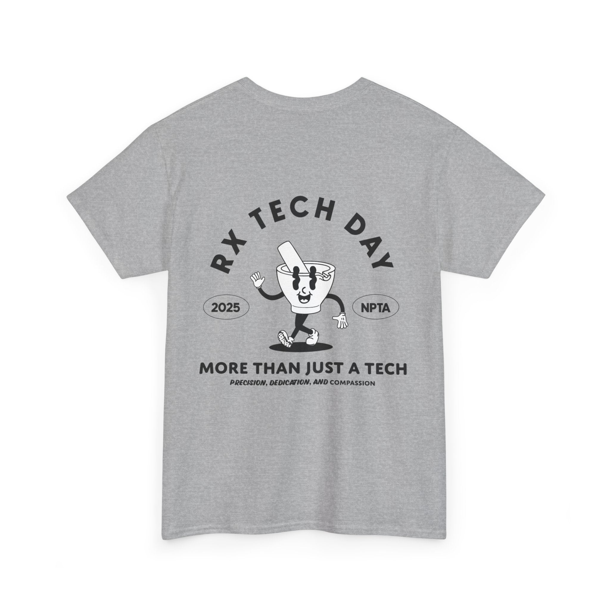 World Rx Tech Day 2025 Mortar and Pestle Mascot Shirt V3