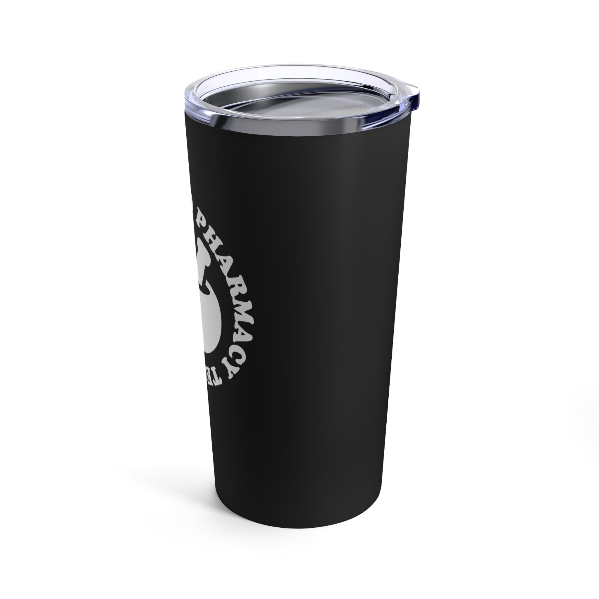 CPhT Mortar & Pestle Tumbler 20oz- Black