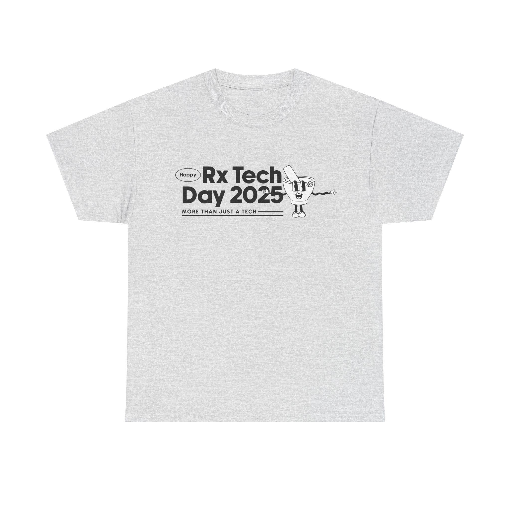World Rx Tech Day 2025 Mortar and Pestle Mascot Shirt V2