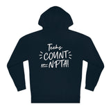 NPTA - Techs Count on Us - Combo Unisex Hooded Sweatshirt