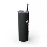 Rx Santa Hat - Skinny Tumbler with Straw, 20oz