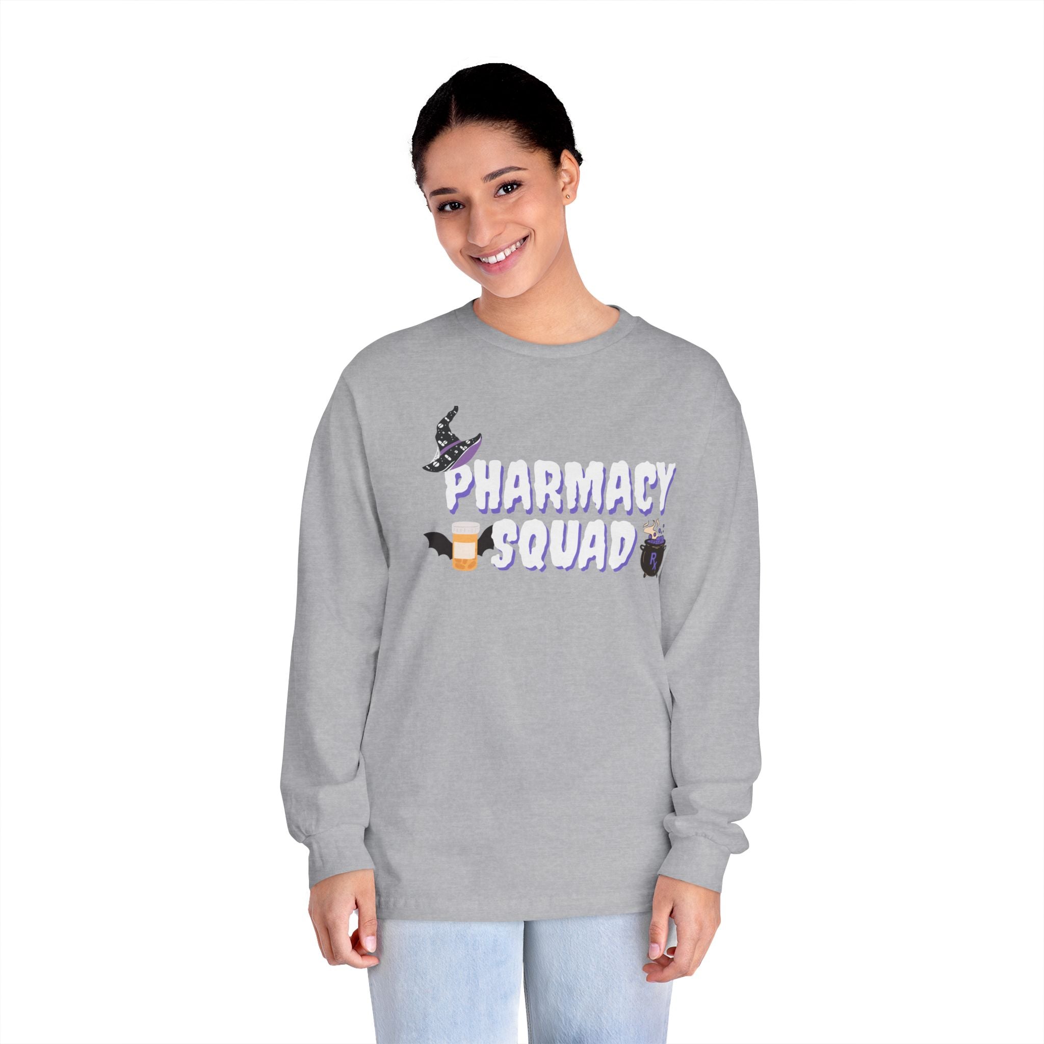 Halloween 2025 Pharmacy Squad Long Sleeve T-Shirt