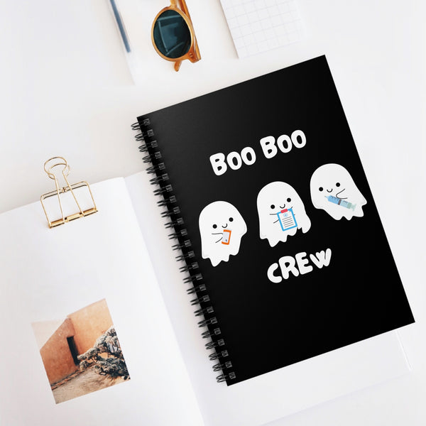 Halloween 2025 Boo Boo Crew - Notebook