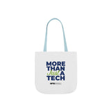RxTech Day 2025 "More Than Just A Tech" (White) - Polyester Canvas Tote Bag