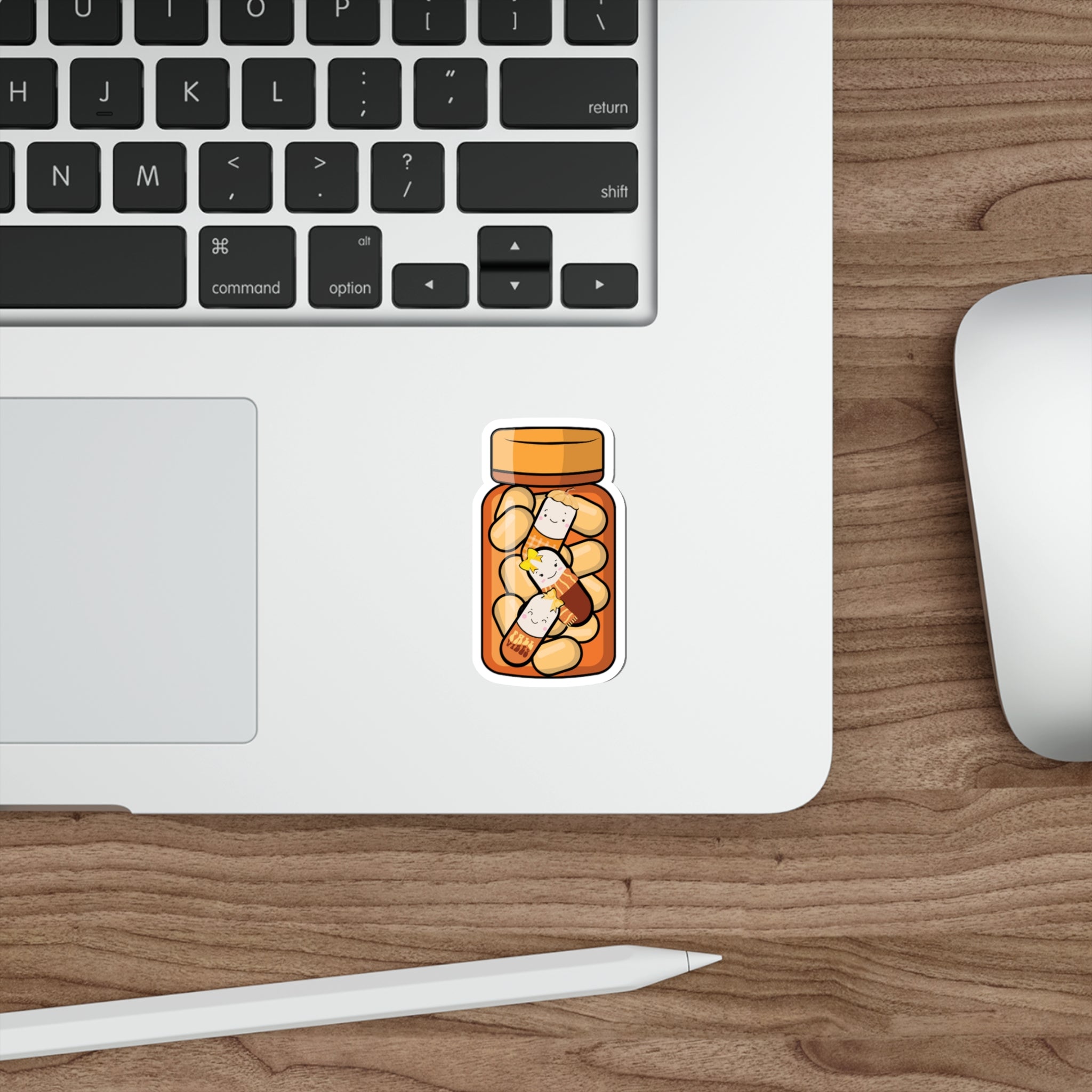 Fall Vibes Pill Bottle Sticker