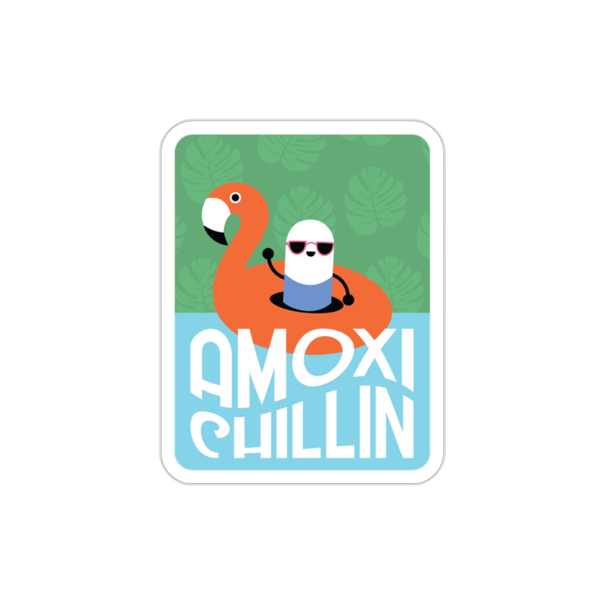Amoxicillin Die-Cut Sticker