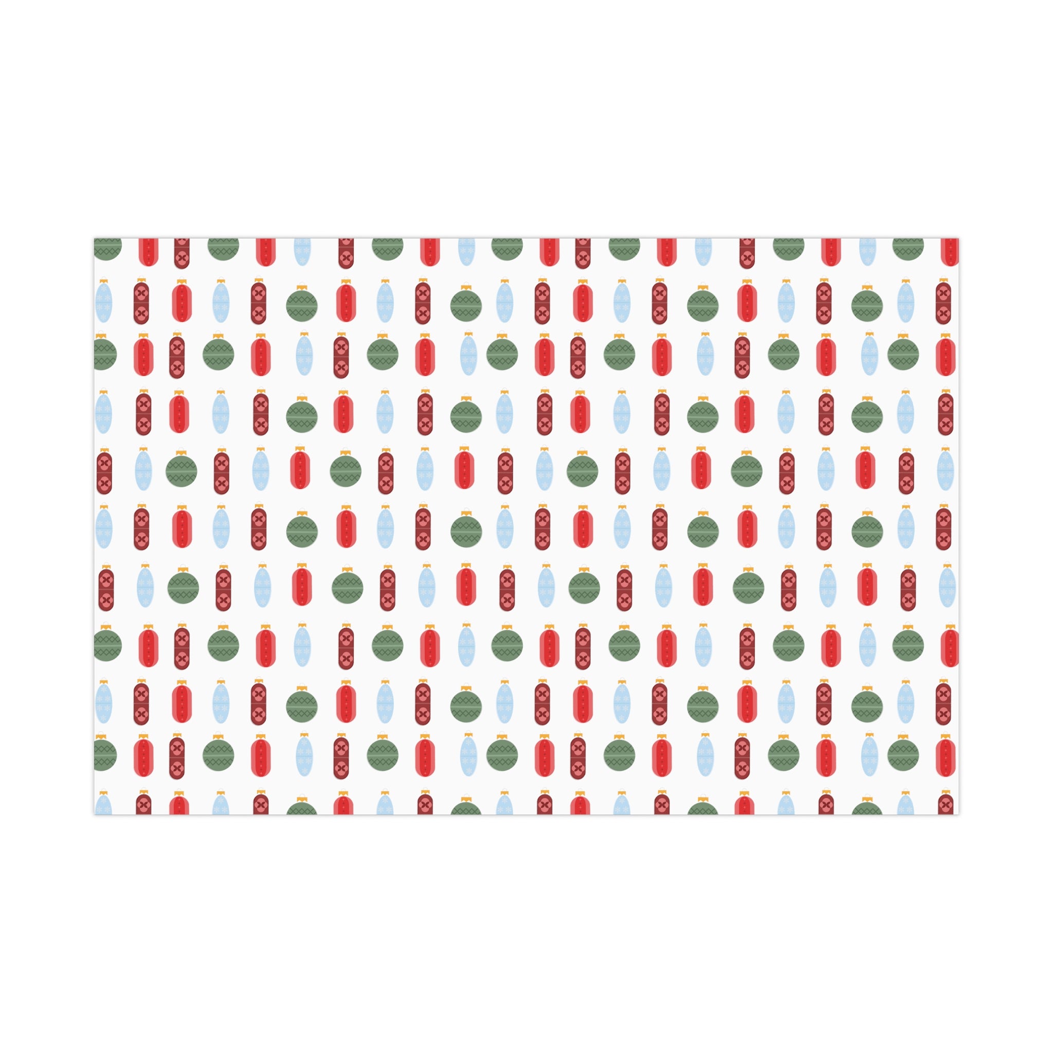 Pharmacy Pills Ornaments - Gift Wrap Papers (White)