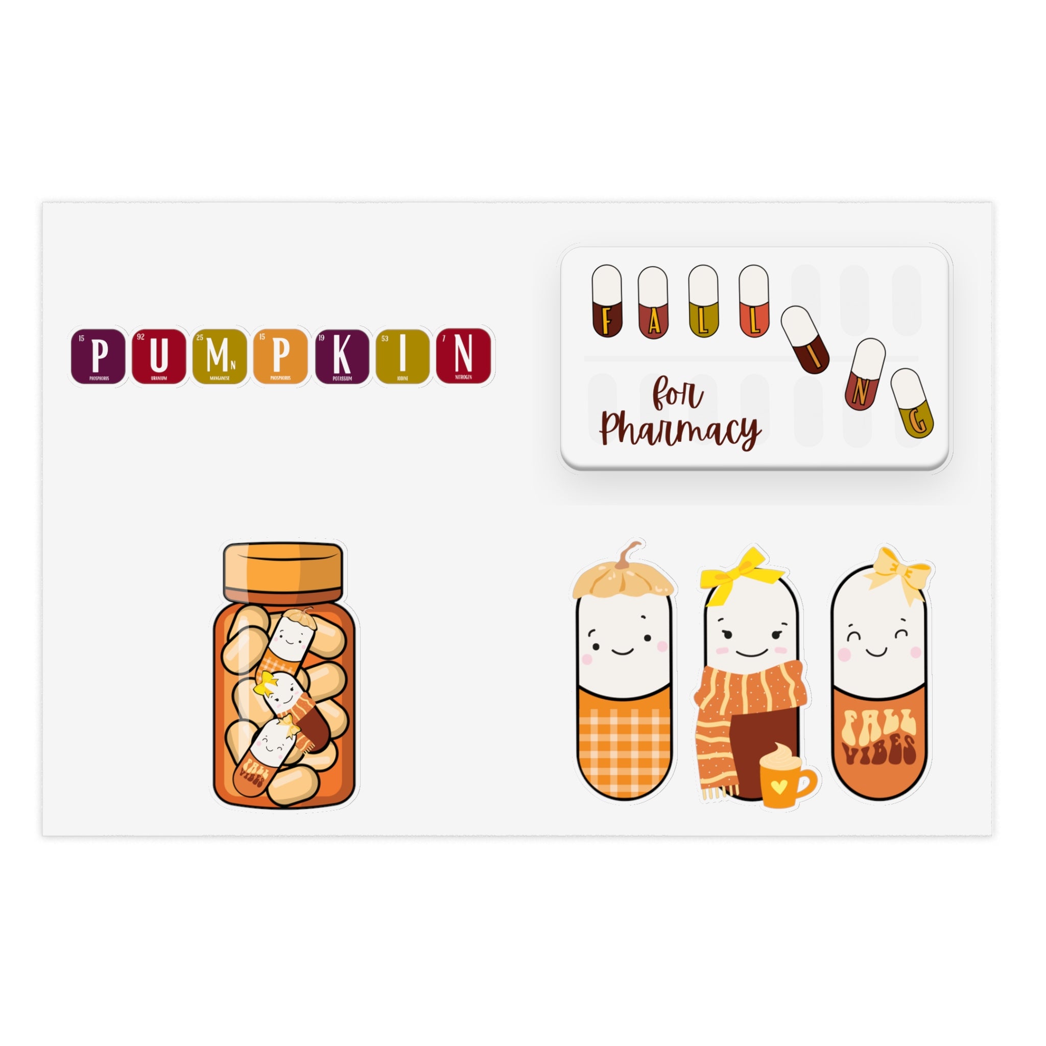 Fall Collection Sticker Pack