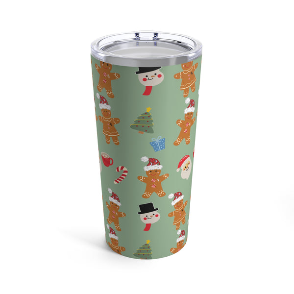 Rx Gingerbreads - Tumbler 20oz (Green)
