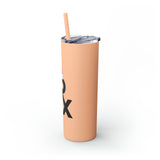 Rx Santa Hat - Skinny Tumbler with Straw, 20oz