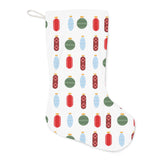 Pharmacy Pill Ornaments - Santa Stocking (White)