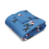 Rx Santa Hat - Arctic Fleece Blanket (Blue)