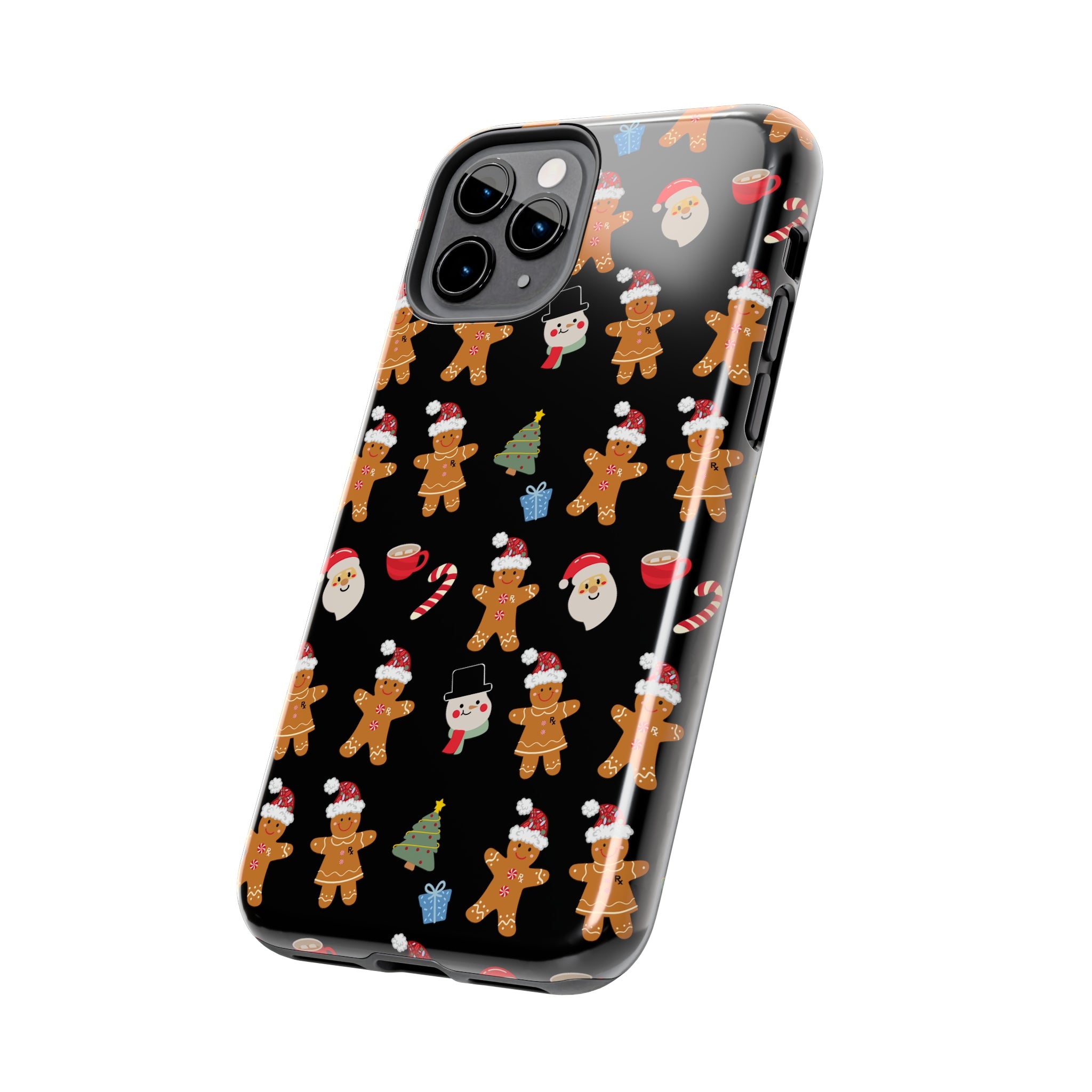 Rx Gingerbreads - Phone Case (Black)