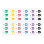 He/They Pronoun Stickers for Badge - Pharmacy Pills  - Sticker Sheet