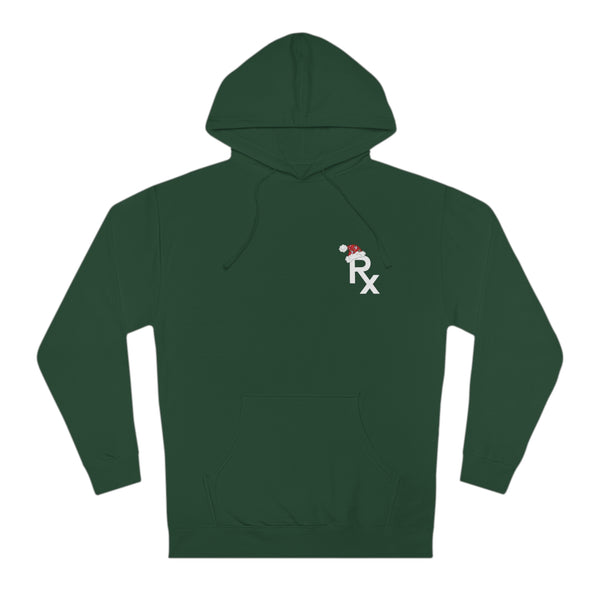 Rx Santa Hat - Combo Unisex Hooded Sweatshirt